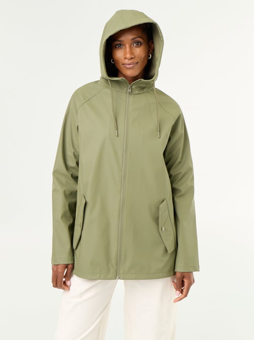 Parka idrorepellente con cappuccio - Kiabi Parka idrorepellente con cappuccio - Kiabi