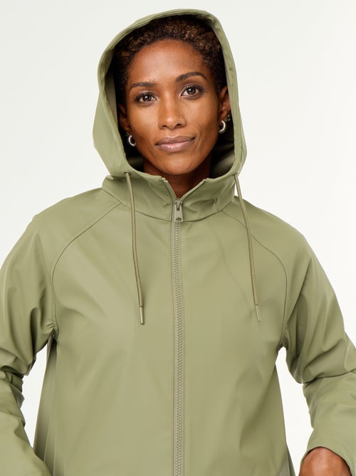 Parka idrorepellente con cappuccio - Kiabi Parka idrorepellente con cappuccio - Kiabi
