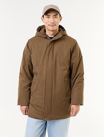 Parka idrorepellente con cappuccio