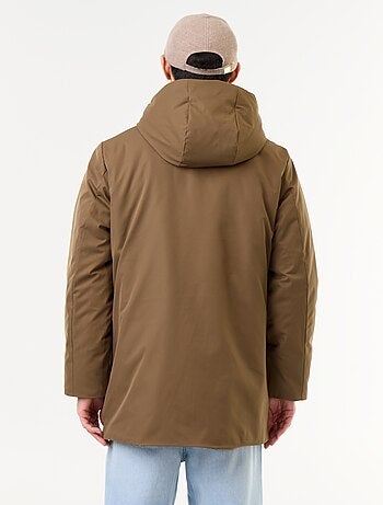 Parka idrorepellente con cappuccio