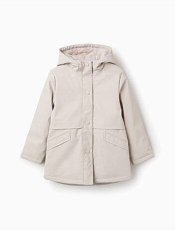 Parka imbottita con cappuccio e fodera