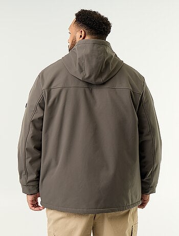 Parka imbottita con cappuccio