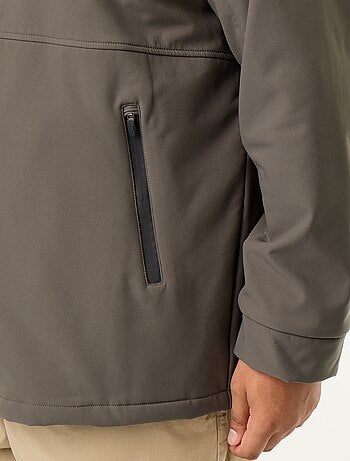 Parka imbottita con cappuccio
