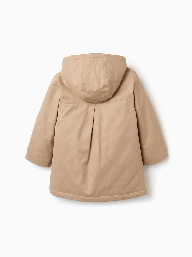 Parka imbottito 3-in-1 con cappuccio Beige chiaro - Kiabi