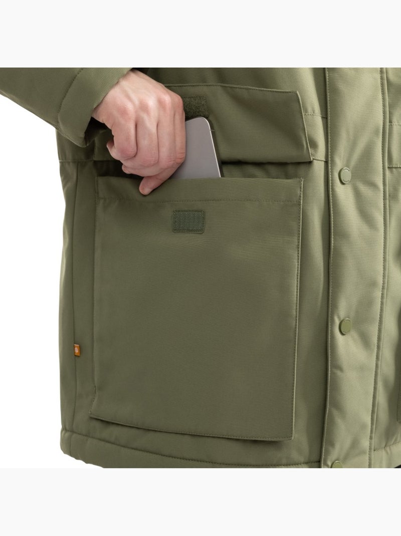 Parka imbottito da uomo uomo ivalo Verde - Kiabi