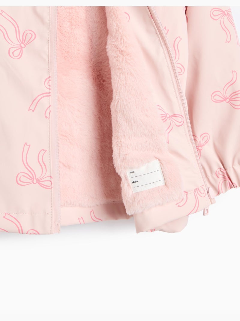Parka impermeabile con cappuccio, mo fashion Rosa - Kiabi