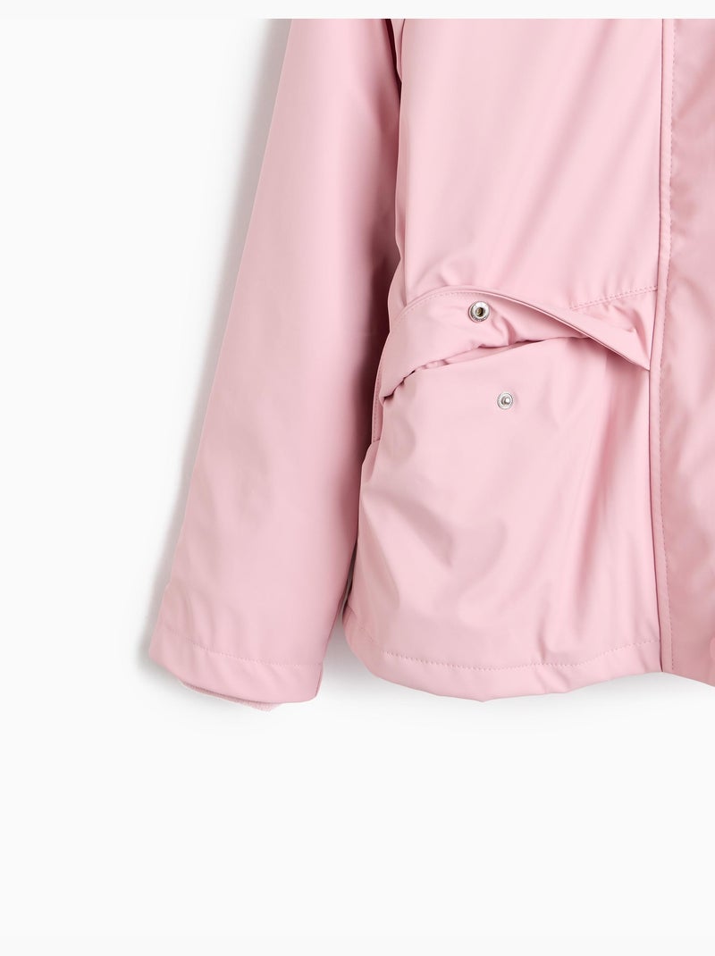 Parka impermeabile con cappuccio, mo fashion Rosa - Kiabi