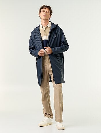Parka impermeabile lungo