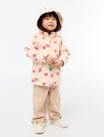 Parka in gomma con cappuccio