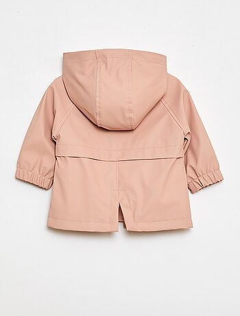 Parka in gomma con cappuccio