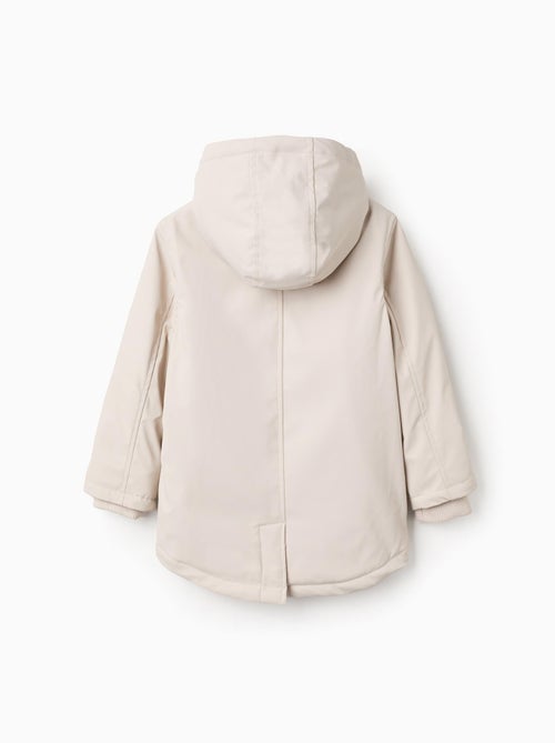 Parka in gomma con hood e fodera in jersey - Kiabi