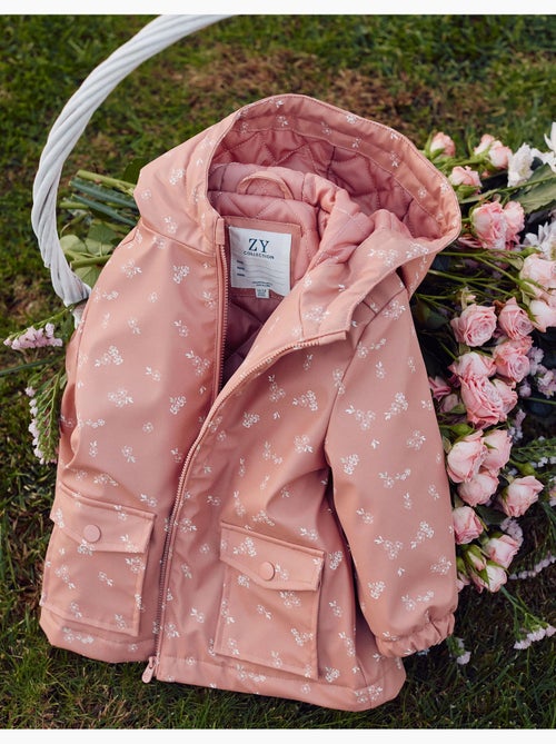 Parka in gomma imbottita con cappuccio - Kiabi