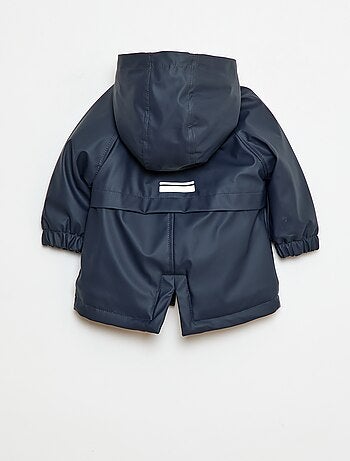 Parka interno effetto montone