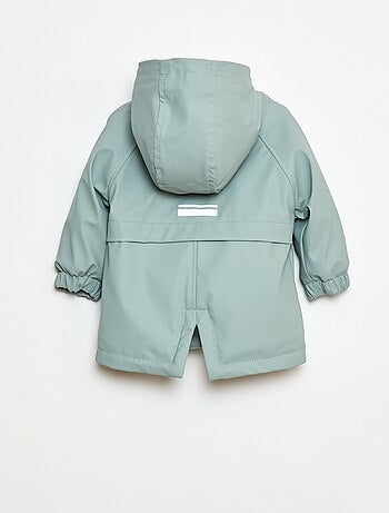 Parka interno effetto montone