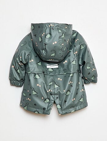 Parka interno effetto montone
