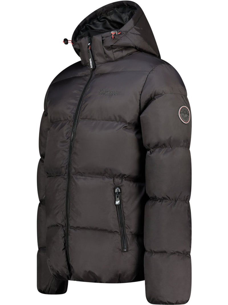 Parka invernale con cappuccio ancelooral – kaporal Nero - Kiabi