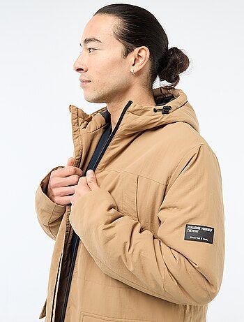 Parka leggera con cappuccio idrorepellente