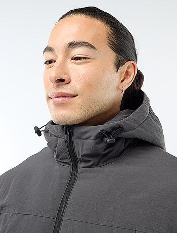Parka leggera con cappuccio idrorepellente