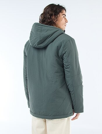 Parka leggera con cappuccio idrorepellente