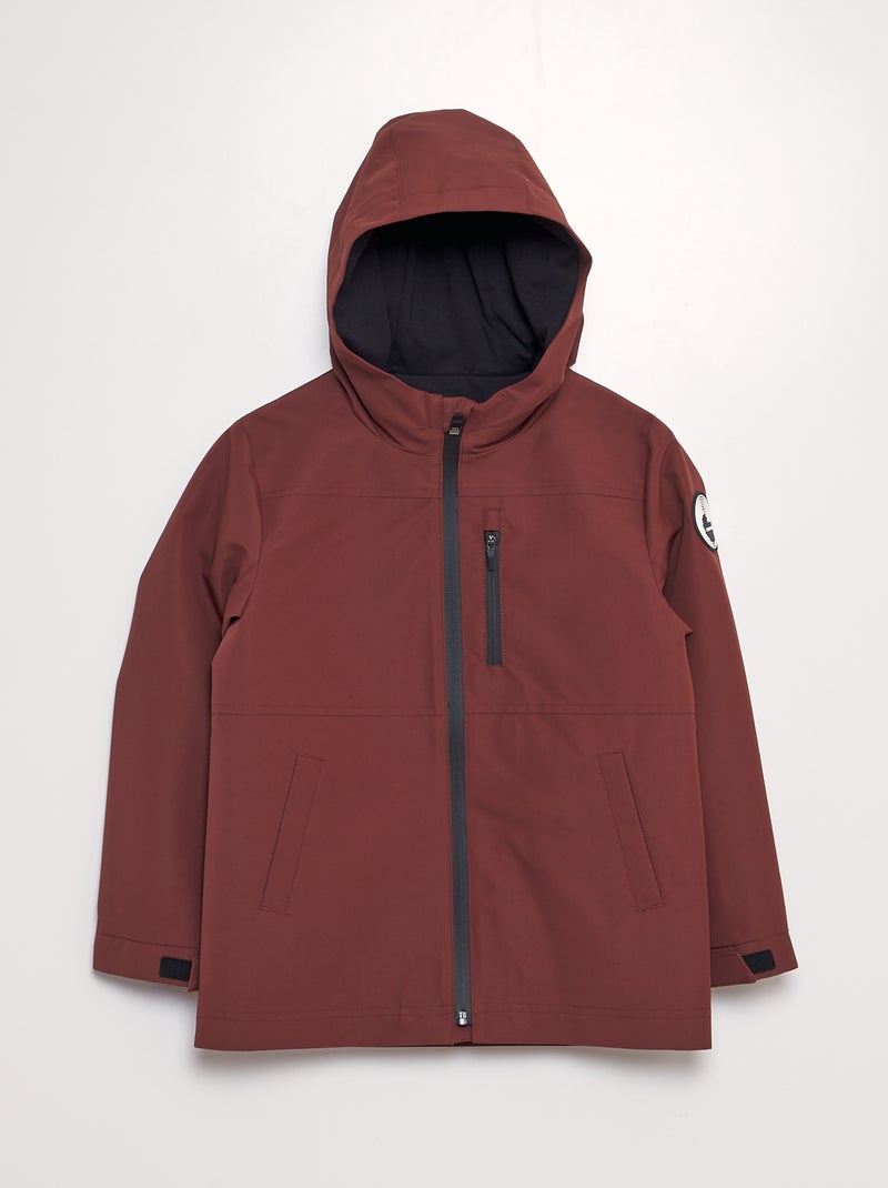 Parka light con cappuccio ROSSO - Kiabi