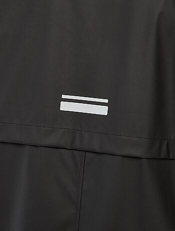Parka lunga antipioggia con cappuccio
