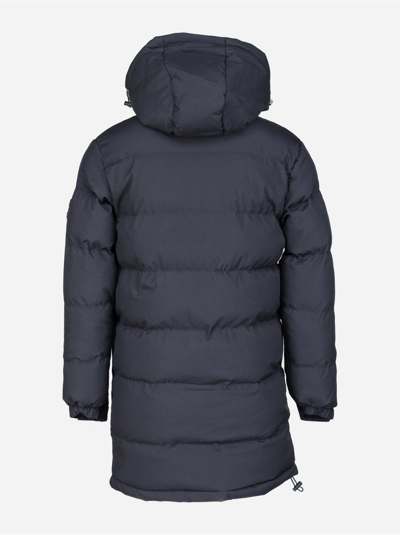 Parka lungo con cappuccio - Kizco Nero - Kiabi