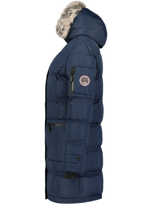 Parka lungo con cappuccio in pelliccia sintetica axelus – canadian peak - Kiabi Parka lungo con cappuccio in pelliccia sintetica axelus – canadian peak - Kiabi