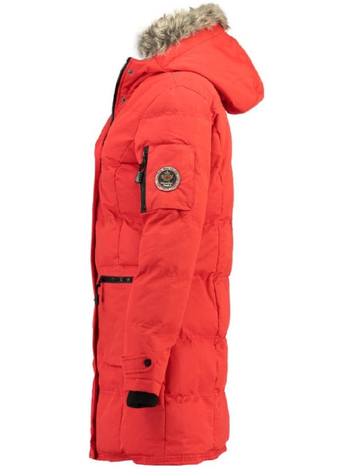 Parka lungo con cappuccio in pelliccia sintetica axelus – canadian peak - Kiabi Parka lungo con cappuccio in pelliccia sintetica axelus – canadian peak - Kiabi