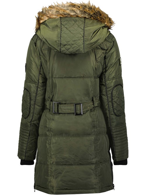 Parka lungo con cappuccio in pelliccia sintetica beauty – canadian peak - Kiabi Parka lungo con cappuccio in pelliccia sintetica beauty – canadian peak - Kiabi