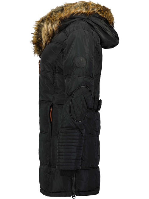 Parka lungo con cappuccio in pelliccia sintetica beauty – canadian peak - Kiabi Parka lungo con cappuccio in pelliccia sintetica beauty – canadian peak - Kiabi