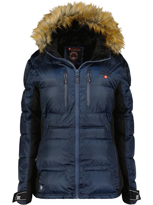 Parka lungo con cappuccio in pelliccia sintetica bersileak – canadian peak - Kiabi Parka lungo con cappuccio in pelliccia sintetica bersileak – canadian peak - Kiabi