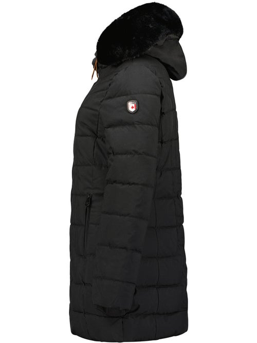 Parka lungo con cappuccio in pelliccia sintetica braceleak – canadian peak - Kiabi