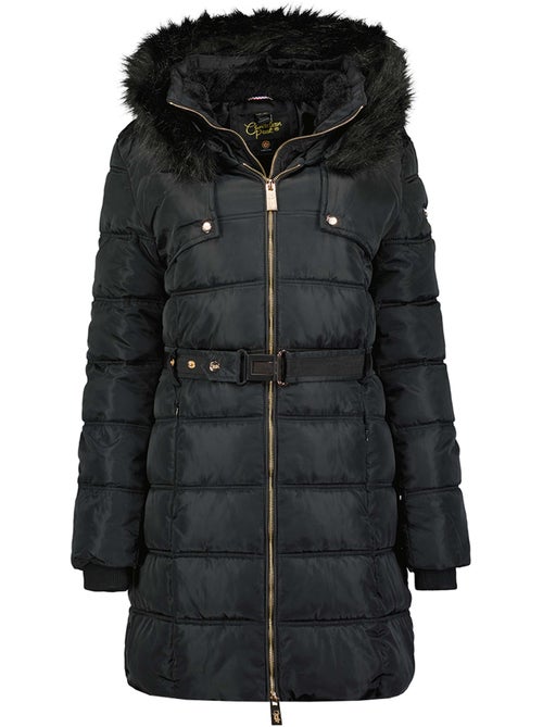 Parka lungo con cappuccio in pelliccia sintetica diamentereak – canadian peak - Kiabi