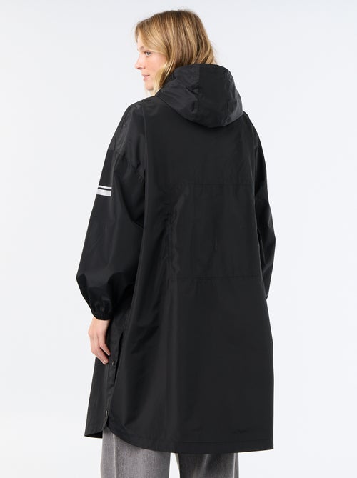 Parka lungo idrorepellente con cappuccio - Kiabi
