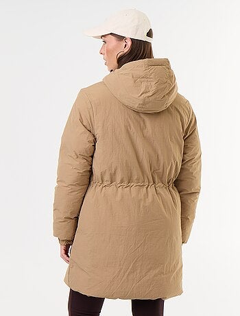 Parka lungo reversibile