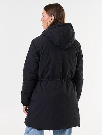 Parka lungo reversibile