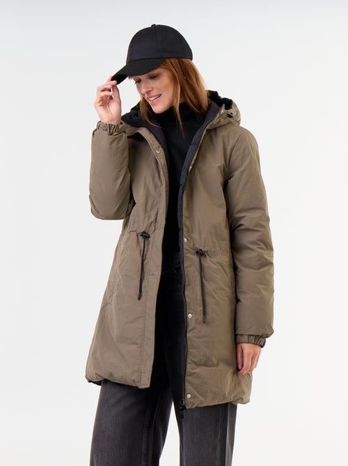Parka lungo reversibile - Kiabi