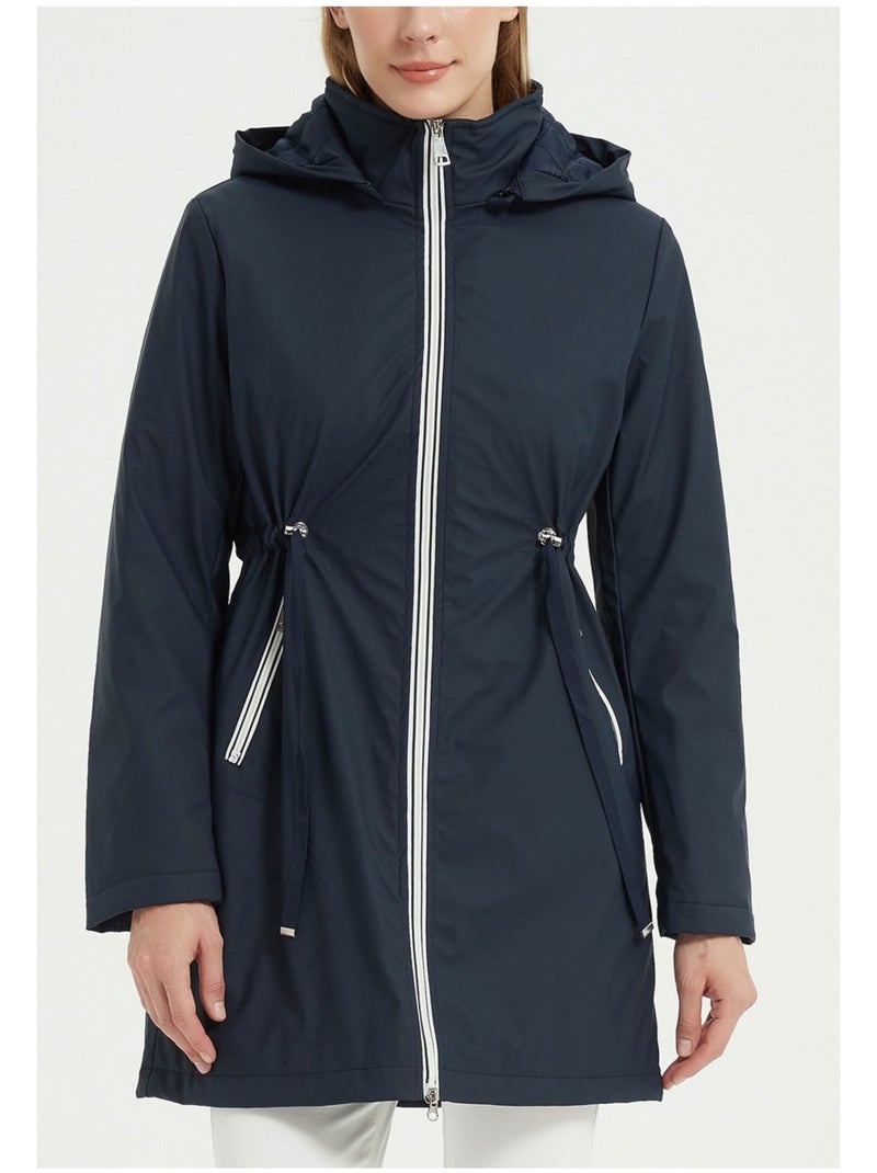 Parka medio-lungo Kebello Blu marino - Kiabi