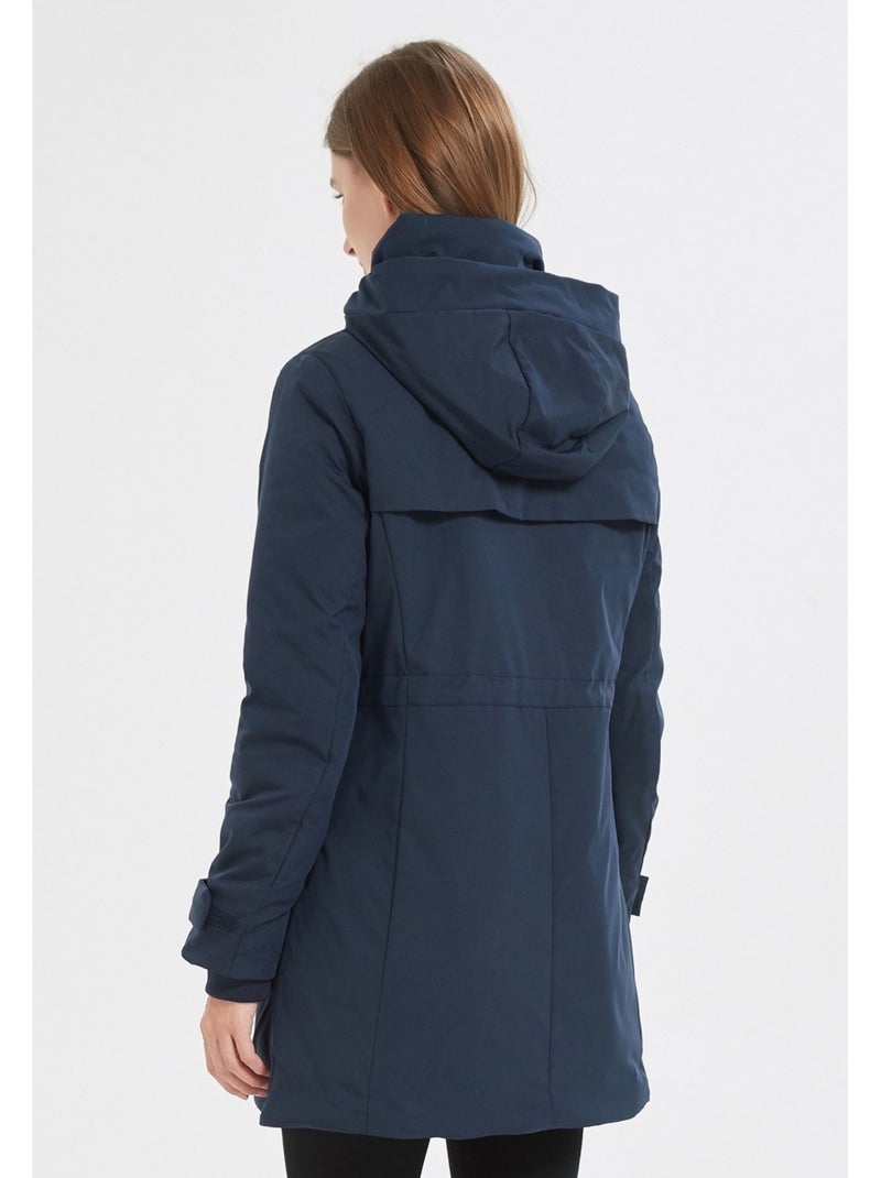 Parka medio-lungo Kebello Blu marino - Kiabi