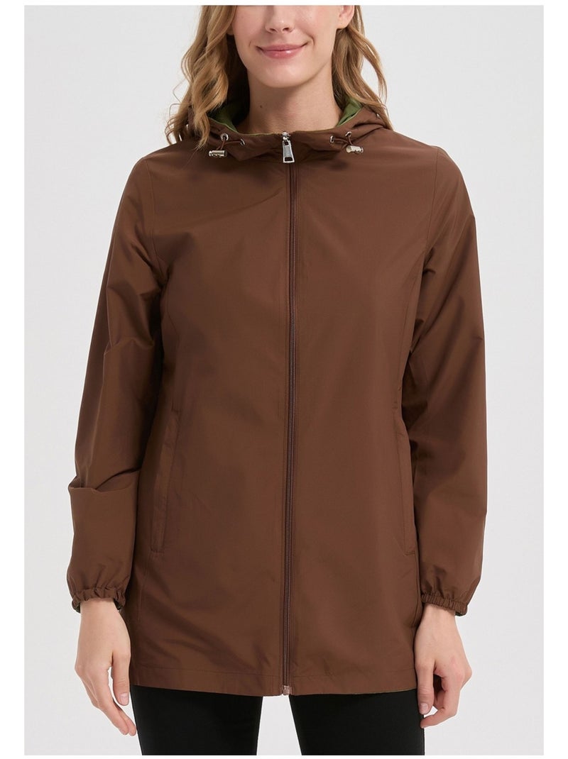 Parka medio-lungo Kebello Marrone - Kiabi
