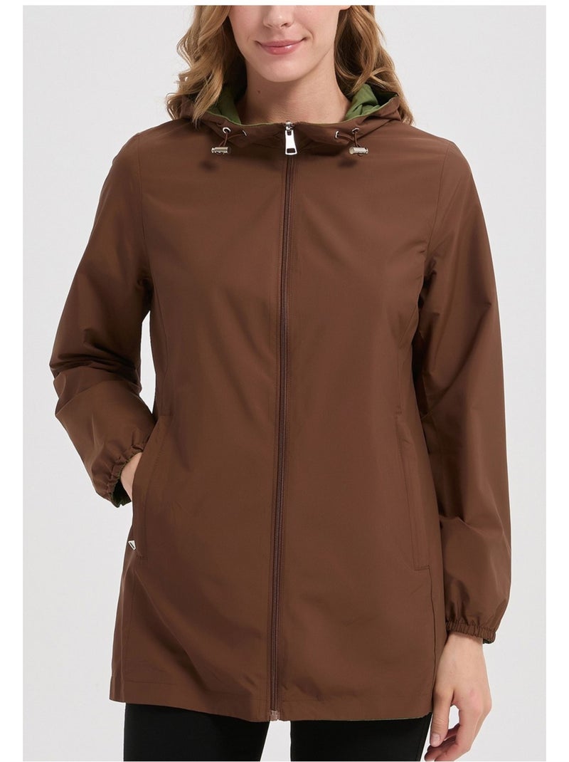 Parka medio-lungo Kebello Marrone - Kiabi