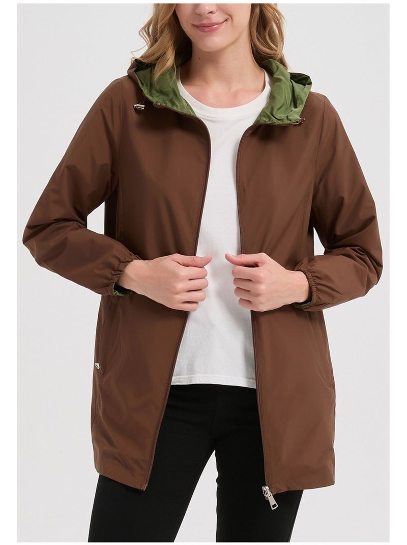 Parka medio-lungo Kebello Marrone - Kiabi