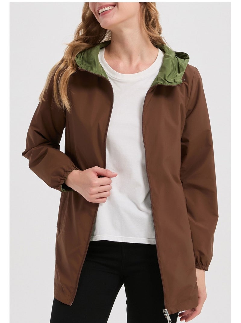 Parka medio-lungo Kebello Marrone - Kiabi
