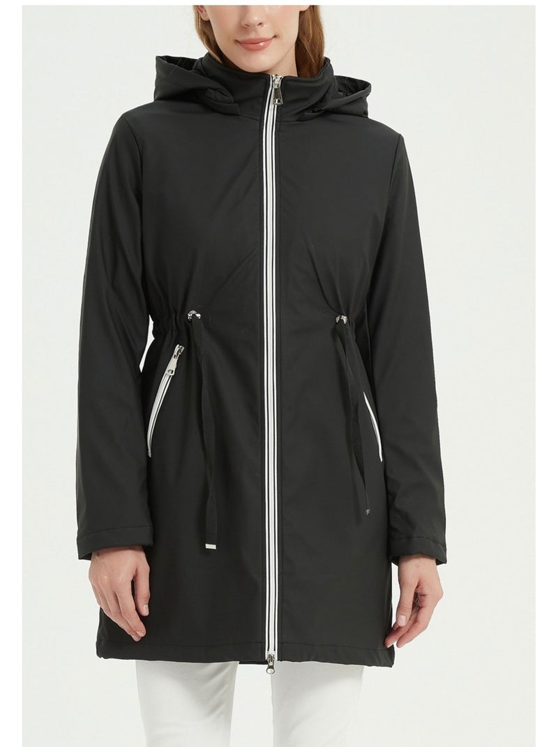 Parka medio-lungo Kebello Nero Nero - Kiabi