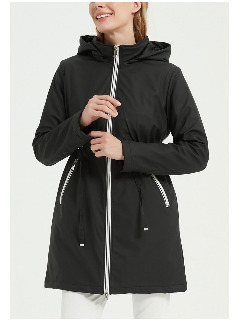 Parka medio-lungo Kebello Nero Nero - Kiabi