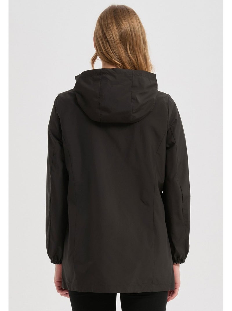 Parka medio-lungo Kebello Nero Nero - Kiabi