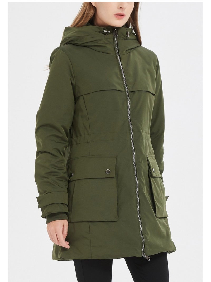 Parka medio-lungo Kebello Verde - Kiabi
