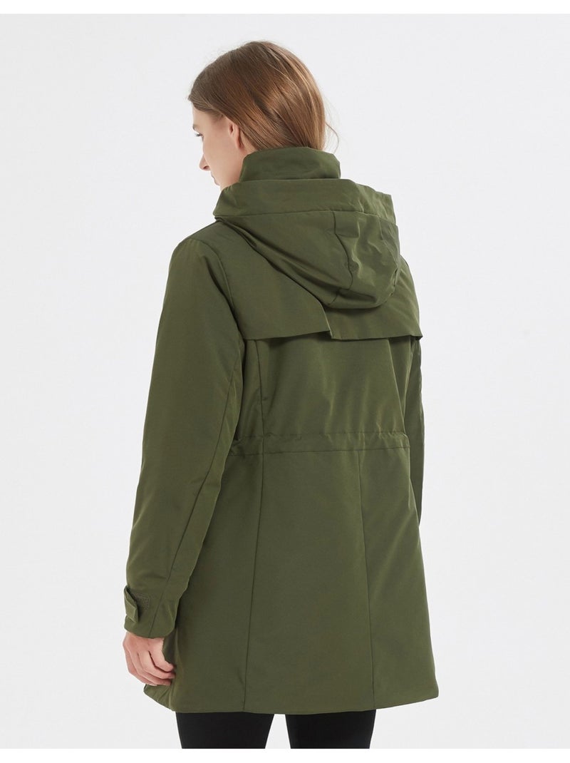 Parka medio-lungo Kebello Verde - Kiabi
