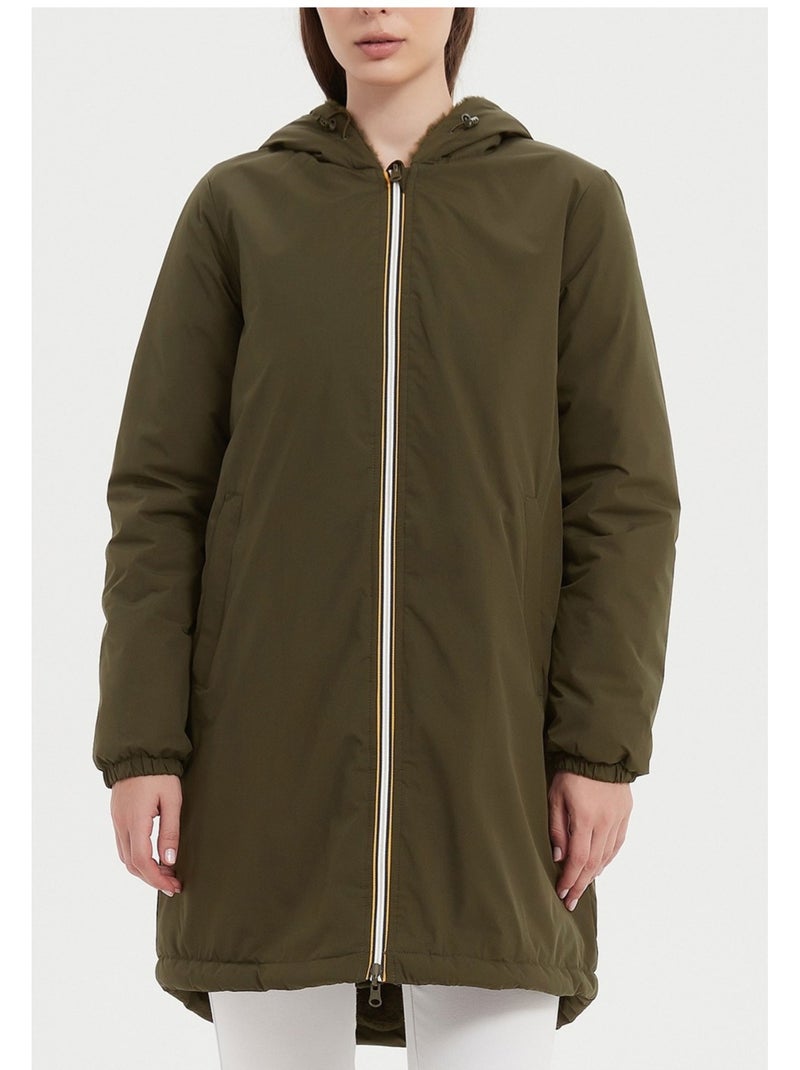 Parka medio-lungo Kebello Verde - Kiabi