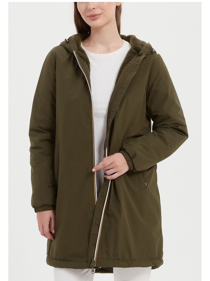 Parka medio-lungo Kebello Verde - Kiabi